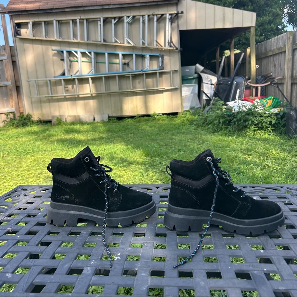 Black Koolaburra by UGG‎ Jozie Lace Up Boots size 6.5